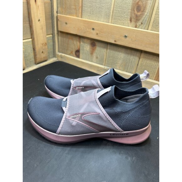 Brooks Levitate LE Limited Edition Womens Running Shoes Size 9.5 Blue Mauve - Picture 6 of 8